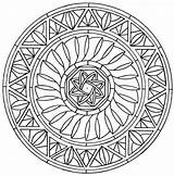 Coloring Pages Mandalas Mandala Graphic Adult Color Patterns Colouring Getcolorings Doodle Embroidery 2711 Print sketch template