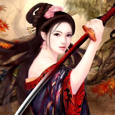 [45 ] asian female warrior wallpaper on wallpapersafari
