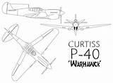 P40 Warhawk Deviantart sketch template
