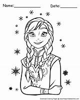 Anna Princess Printable Coloring Pages Print Customize Arendelle Now sketch template