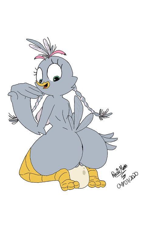 Rule 34 Angry Birds Anthro Ass Breasts Huge Silver