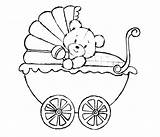 Digi Bodilsscrappeverden Scrappeverden Bodils Geburt Stempel Carriage Buggy Stroller Lagret sketch template