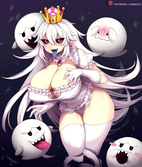 rule 34 big breasts blush boos boosette covering face