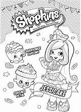 Shopkins Printable Shoppies Jessicake Shopkin Season Colouring Malvorlage Stemmen Kalender Erstellen Casimeritos Gcssi Topkleurplaat Gum sketch template