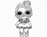 Lol Coloring Pages Surprise Doll Print Printable Color Pets Getcolorings sketch template