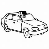 Taxi Clipart Coloring Pages Color Clipartmag Clipground sketch template