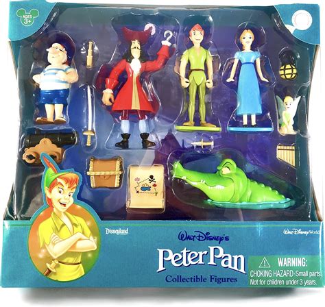 disney walt peter pan collectible figure set amazoncouk toys games