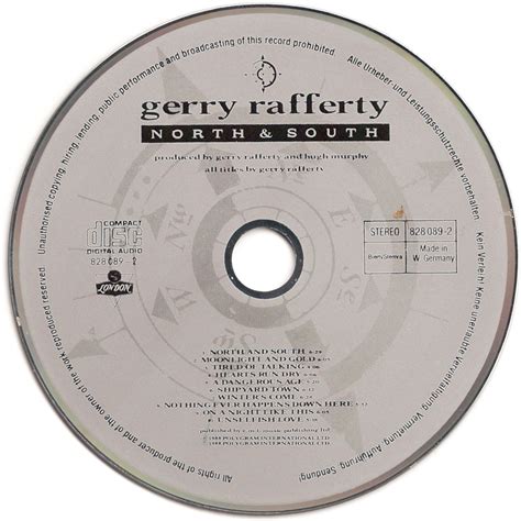 The First Pressing Cd Collection Gerry Rafferty North