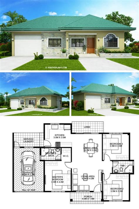storey bungalow house   bedrooms pinoy eplans house