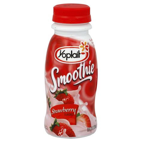 yoplait smoothie strawberry  oz  ml