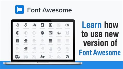 font awesome  html css latest version youtube