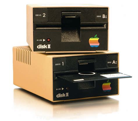 today  apple history apple ii    disk drive  disk ii floppy