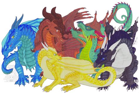 The Dragonets Of Destiny Fanart By Zhakrisstol On Deviantart