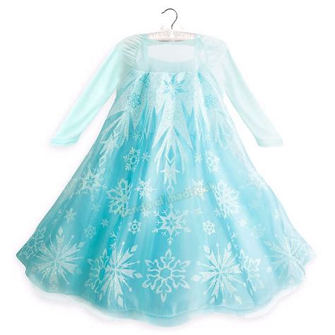 vestido disfraz elsa frozen original disney store eeuu disfraces disfraz elsa elsa frozen y