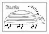 Colouring Sheets Pages Minibeasts Coloring Mini Minibeast Beasts Sparklebox sketch template