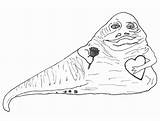 Coloring Wars Star Pages Valentines Adult Jabba Printable Hut Inspired sketch template