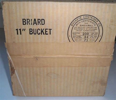 vintage georges briard ice bucket in original box