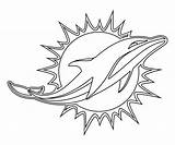 Dolphins Miami Coloring Logo Svg Vector Transparent Drawing Nfl Pages Stencil Printable Logos Large Seekpng sketch template