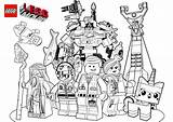 Lego Coloring Movie Pages Everfreecoloring sketch template