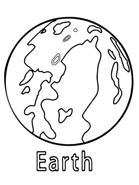planet earth coloring page  printable coloring pages  kids