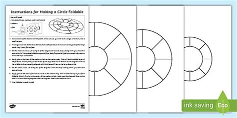 blank circle foldable template teaching resource twinkl