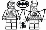 Lego Spiderman Coloring Pages Batman Kids Printable Cartoon Print Spider Man Color Rocks Superhero Sheets Downloadable Cliparting Getcolorings Avengers Car sketch template