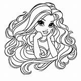 Moxie Girlz Coloring Pages Pages5 Print Popular Library Clipart Kids Drawings sketch template