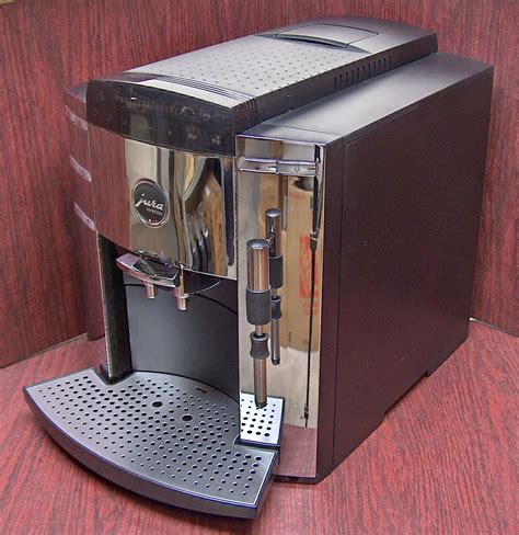 jura impressa  chrome superautomatic espresso machine
