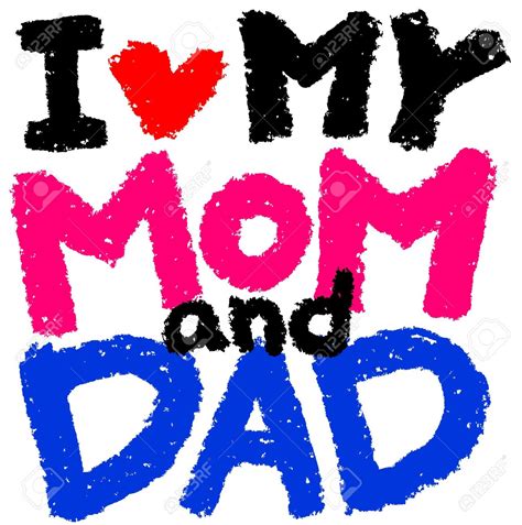 gambar love mom wallpaper wallpapersafari dad parents day  coloring