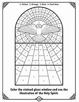 Holy Spirit Page4 Catholic sketch template