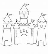 Castle Pages Coloringfolder sketch template
