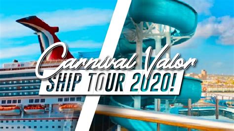 carnival valor ship virtual   activities dining