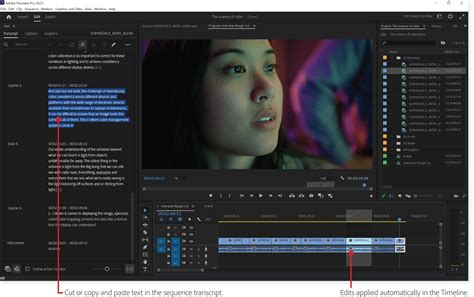 text based editing  premiere pro faqs