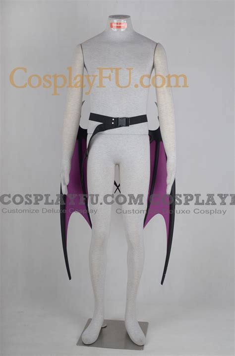 1 sets of morrigan aensland cosplay costume wig props and accessories