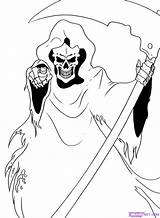 Reaper Grim Sciences Dragoart sketch template