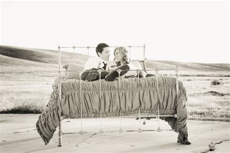 a sweet vintage field engagement glamour and grace