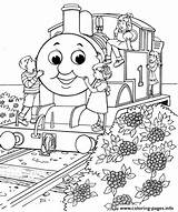 Coloring Train Thomas Pages Printable sketch template