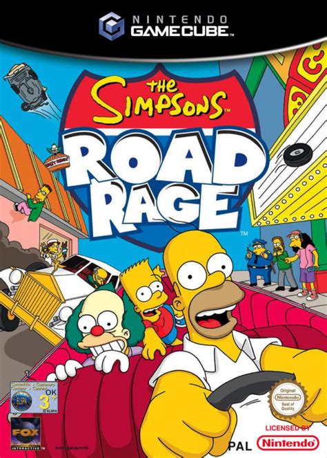 simpsons road rage review gcn nintendo life