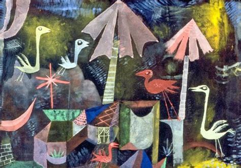 Famous Artwork Paul Klee Oil Painting Reproduction