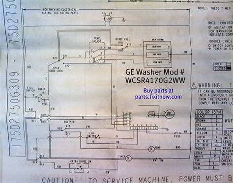 wiring diagram ge profile washing general electric wnsbbww washer timer stove clocks