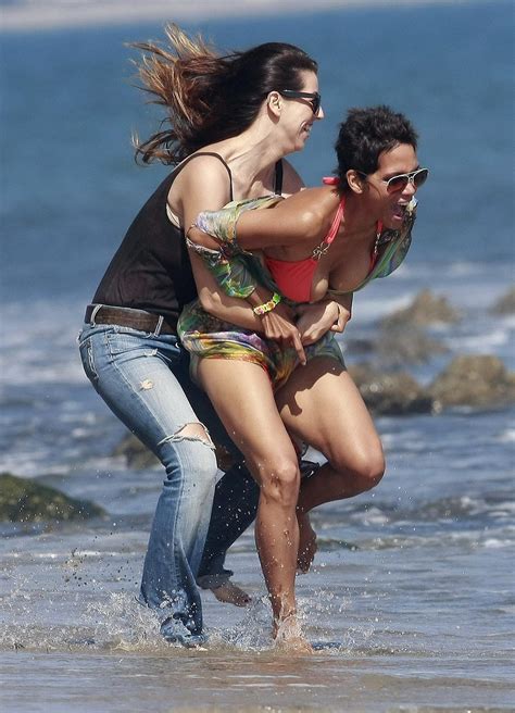 Halle Berry Is Resting In Malibu Hot Photos ~ The