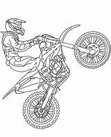Coloring Motorbike Cross Print Motocross Rider Topcoloringpages Sheet Motorbikes sketch template