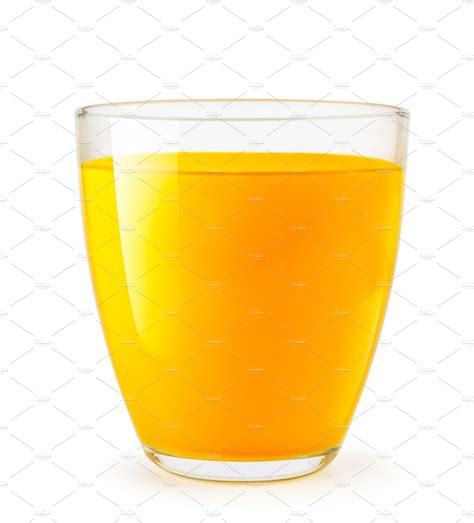 orange juice  glass cup close  food images creative market