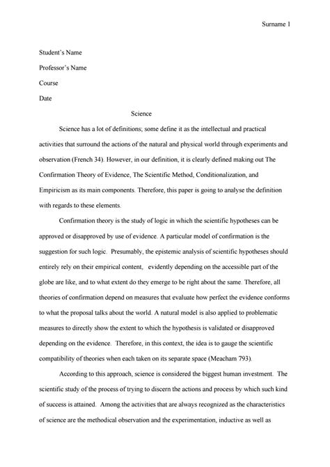 science college essay sample  essaysupplycom  jamesscott issuu