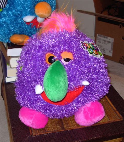 Boogity Boos Lazy Eye Stuffed Plush Sound Toy New Ganz Purple