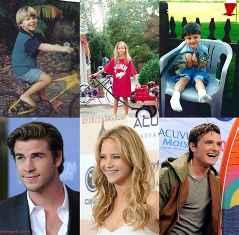 hunger games cast then and now jennifer lawrence