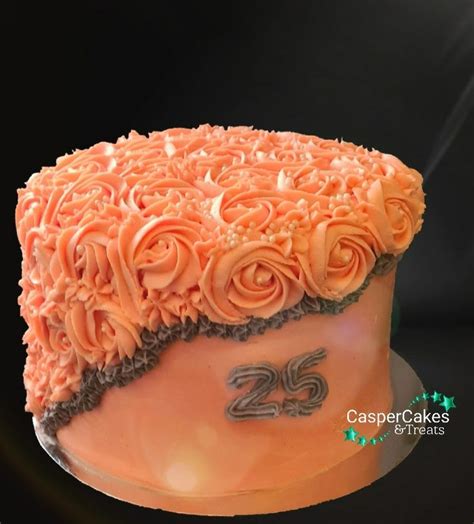 25th birthday cake😍😍 vanilla birthday cake 25th birthday cakes