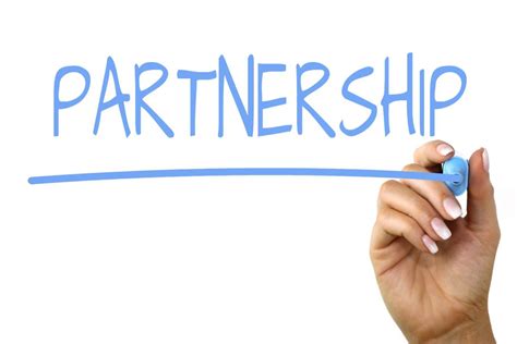 partnership handwriting image