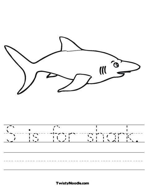 shark worksheets  kindergarten  math worksheet answers key