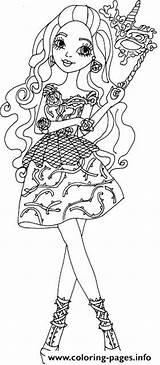 Ever After High Coloring Beauty Pages Briar Thronecoming Printable Print sketch template